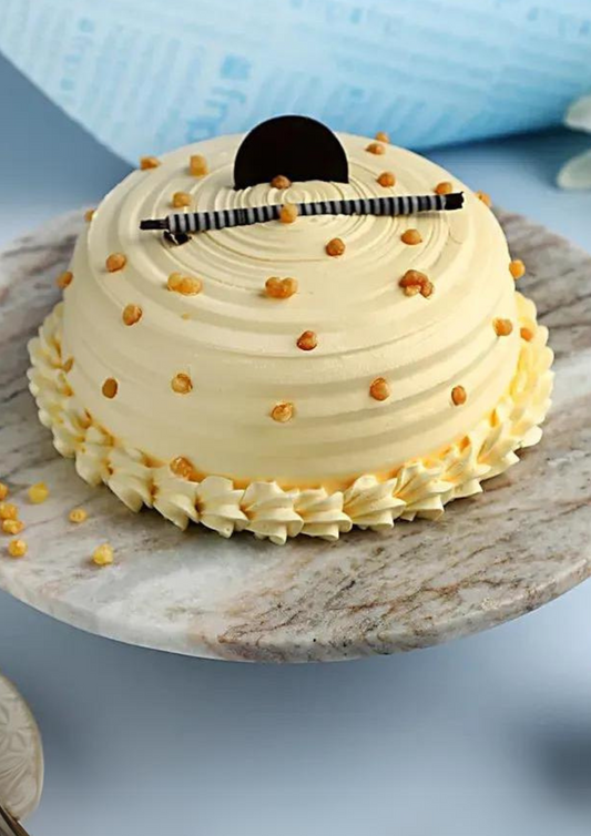 Heavenly Butterscotch Cream Cake