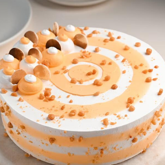 Butterscotch Bliss Eggless Cake