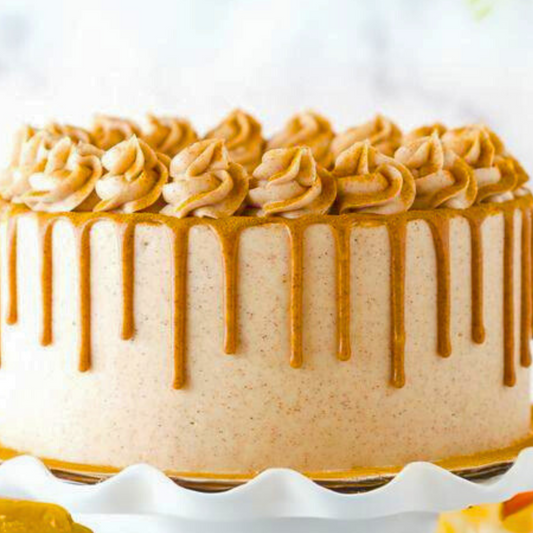 Cream Drop Caramel Cake