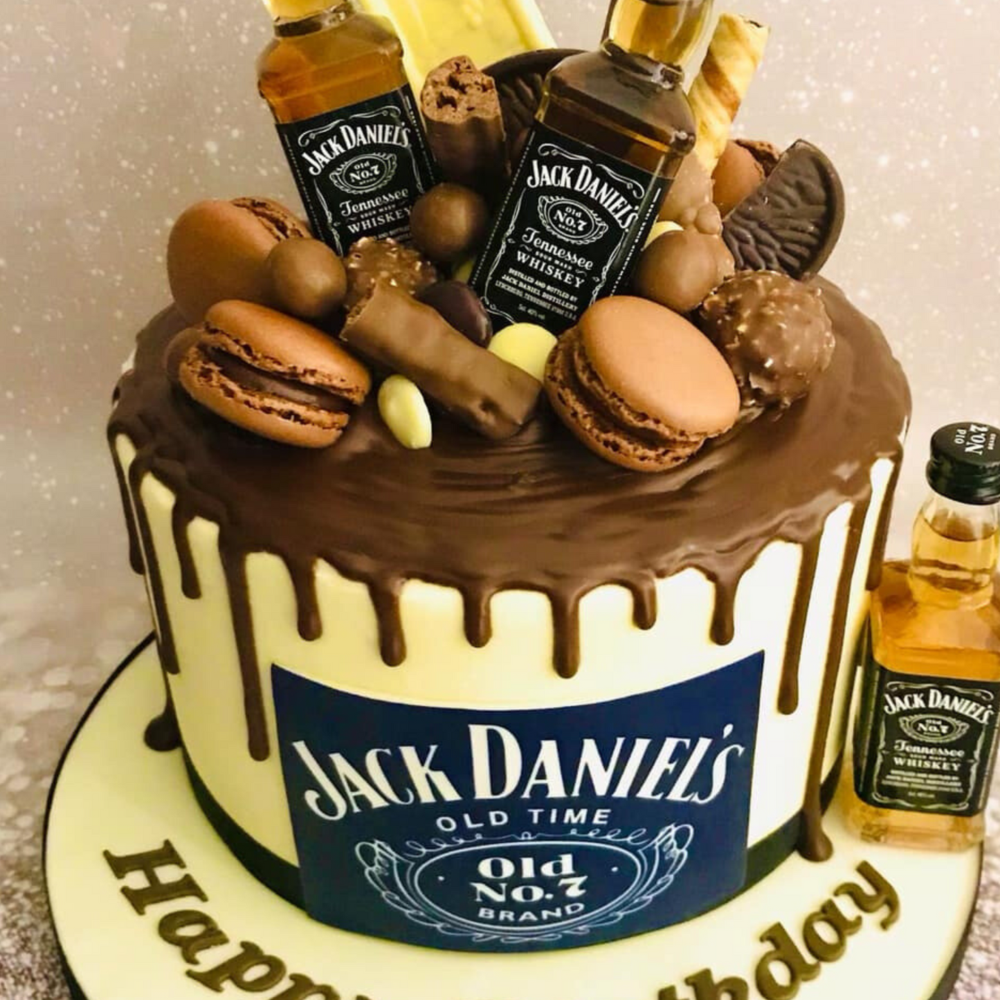 Jack Daniels Truffle Cake