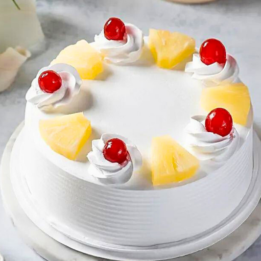 Delicious Pineapple Cream Cake