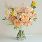 Golden Glow Peach Bouquet