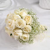 Beautiful White Roses Flowers