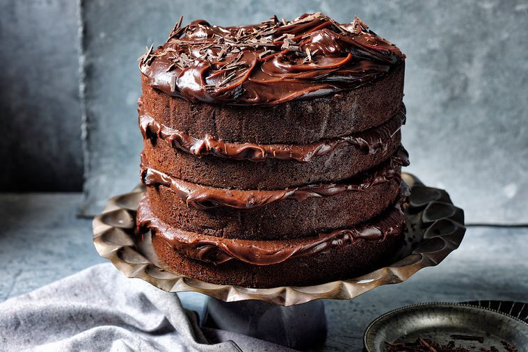 Chocolate Caramel Fudge Cake