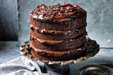 Chocolate Caramel Fudge Cake