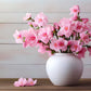 Serene Pink Flower Vase