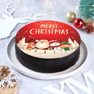 Rich Truffle Christmas Cake