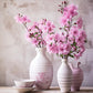 Serene Pink Flower Vase